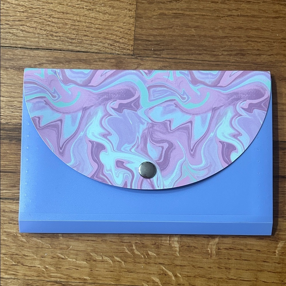 Purple and Pink Marble Coupon Stationery Envelope - Small NEW